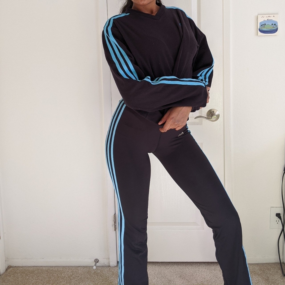 Adidas Matching Track Athleisure Set S/M